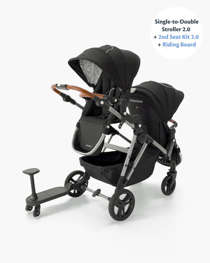 Mockingbird Single-to-Double Stroller 2.0